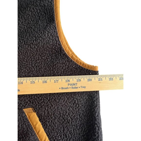 Carhartt Snap Front Sherpa Fleece Vest Womens Medium 8-10 Relaxed Fit 0V4995-W - Picture 5 of 8